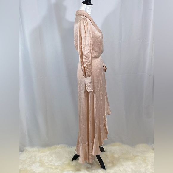 Zimmermann Silk Wrap Midi-Dress size 1/us size 4-6 - Picture 9 of 13